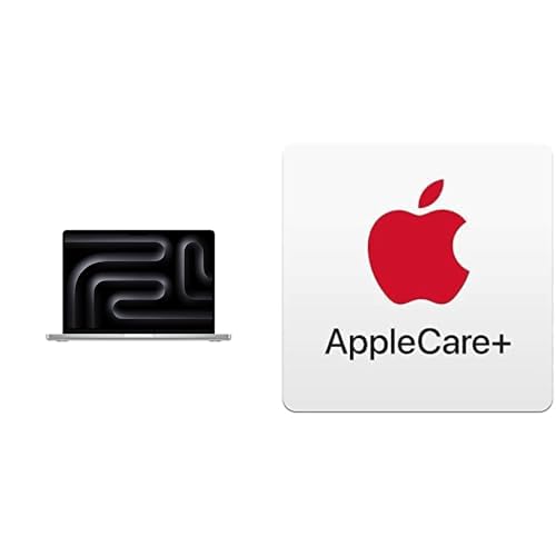 Apple 2024 MacBook Pro (14-inch, Apple M4 Max chip with 14‑core CPU and 32‑core GPU, 36GB Unified Memory, 1TB) - Silver + AppleCare+