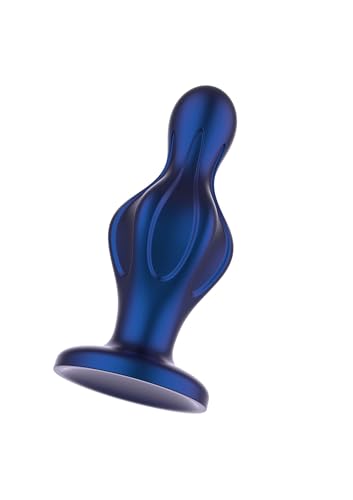 The Batter Buttplug Azul ToyJoy plug en silicone bleu pour stimulation anale confortable - 3