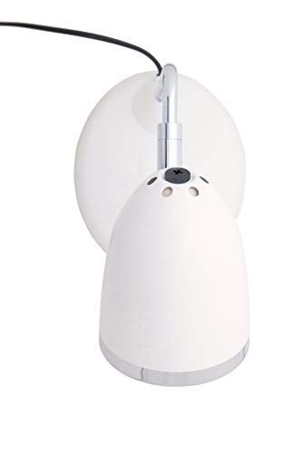 MAUL LED-Tischleuchte, Maulstarlet, Arbeitsplatzleuchte für Büro und Homeoffice, 3000K Farbtemperatur, Metall, Weiß – Bild 3