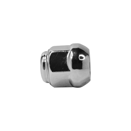 Image of 5PCS M12x1.5 Chrome Wheel Lug Nut Compatible with Honda Accord Civic City CR-V Fit HR-V Insight Element Prelude S2000 CR-Z Acura Legend Integra MDX ILX RSX TL TLX NSX