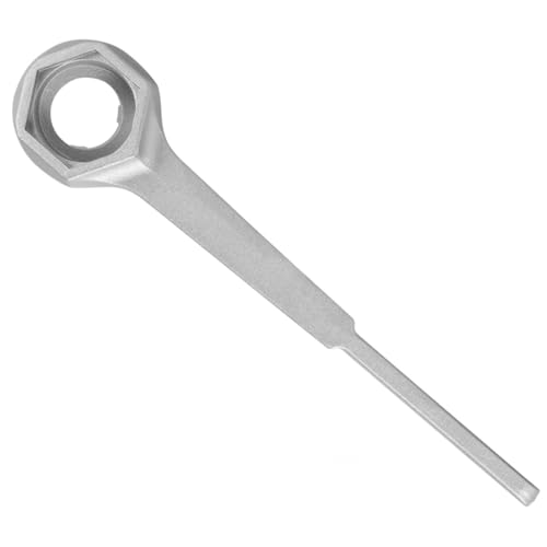 STOBAZA Llave para Tapón de Tambor de Aluminio con Mango Antideslizante Herramienta Ligera y Resistente para Apertura de Cubos y Barriles de Aceite