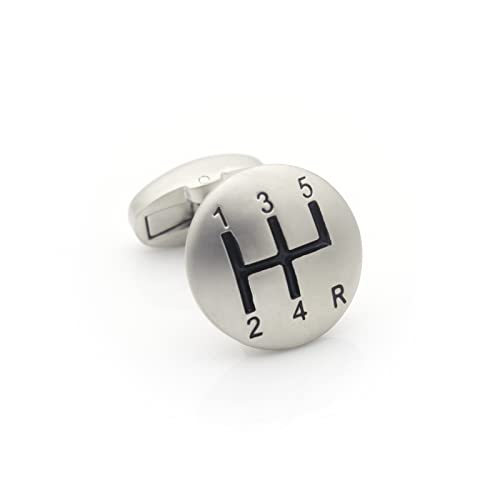 Mancuernillas Car Shift Gear para Hombre miniatura 4