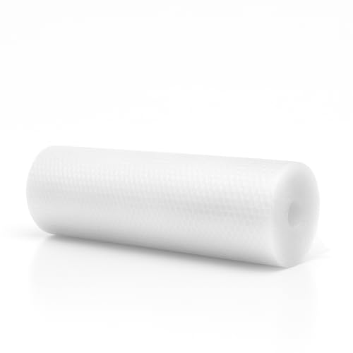 Image of Premium Bubble Wrap Packing Roll for Safety, Multipurpose Packing Needs 1 Meter Wide Transparent (50 Gsm, 25 Meter)