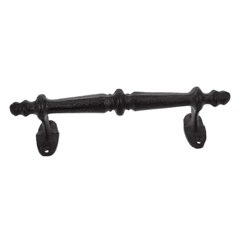 Mikikit Manija Vintage de Fundición para Puertas y Tirador Rústico de Hierro para Jardín y Muebles Instalación Sencilla y Diseño Ergonómico Adaptable Exteriores y Muebles de Estilo
