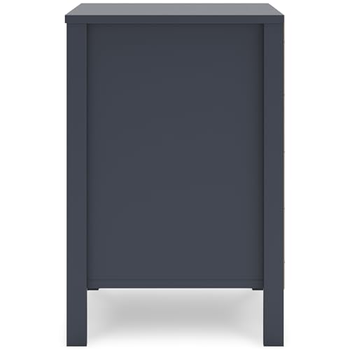 Signature Design by Ashley Simmenfort Retro 2 Drawer Nightstand, Blue - Image 5