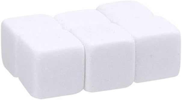 6 Piece Whiskey Rock Sip Cooler Reusable Ice Stone Natural Bar(OneColor)