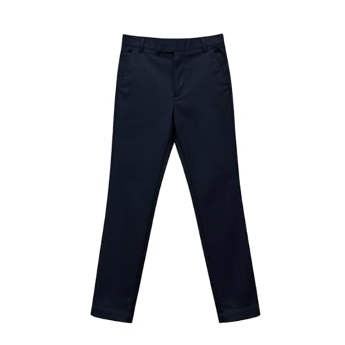 Image of A.T.U.N. (ALL THINGS UBER NICE) Boys Regular Fit Formal Chinos | Smart School & Occasion Wear Bottoms | Smooth, Comfortable & Tailored Look Pants