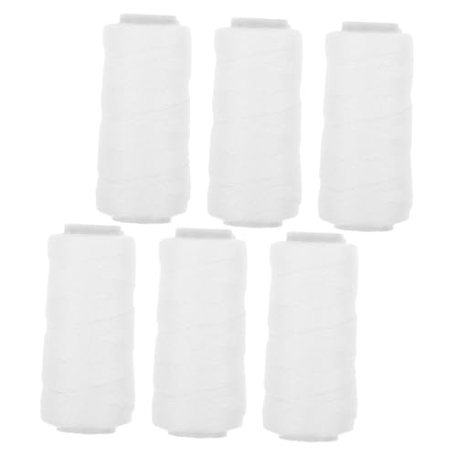 FOMIYES 6 Pack Facial Hair Removal Threads Made of Cotton for Epilator Hair Puller Threading Eyebrows Lip