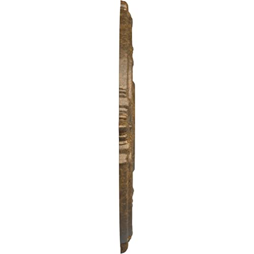 Image of Ekena Millwork CM18ATRZSDecorative Ceiling Medallions Modeled After Original Historical Patterns & Designs, Rubbed Bronze