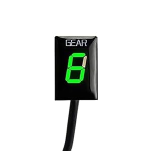 ZAPYVET 1-6-Gang Motorrad Ganganzeige