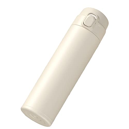 Thermosflasche Edelstahl Stainless Thermoskanne Isolierflasche 450ml, Perfekte Isolierflasche für Sport, Laufen, Wandern ,Camping und Büro...… Cover
