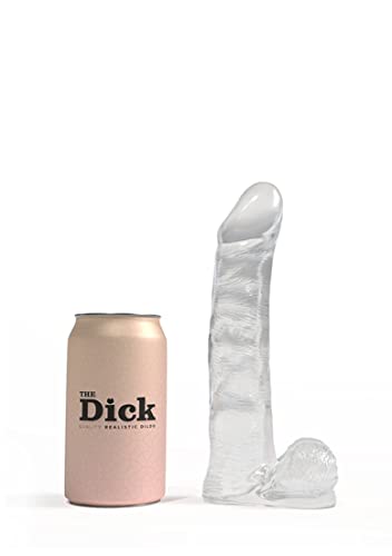 THE DICK Rocky Clear, el consolador estriado ideal para tus noches de juego íntimo