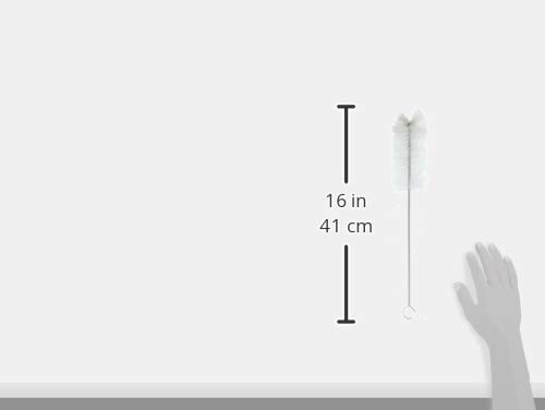 The Weekend Brewer Pacote com 1 escova de garrafa ótima para limpar cerveja, vinho, água, refrigeran