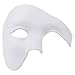 Produktbild Coddsmz Masquerade Steampunk Maske Phantom der venezianischen Maske mechanische Party Maske (weiß)