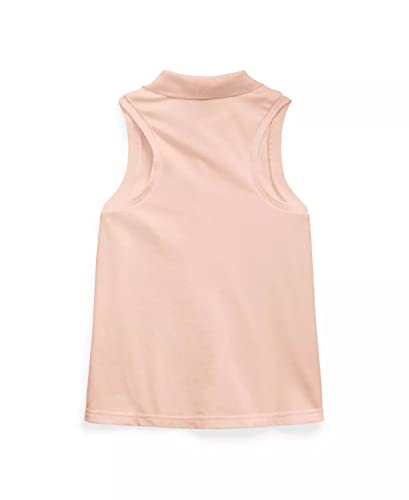 Polo Ralph Lauren Girl's Sleeveless Polo T-Shirt (Deco Coral/French Blue, X-Large (16))2