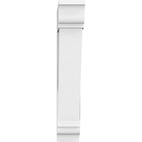 Ekena Millwork BKTP05X24X32TRA01 Standard Traditional Architectural Grade with Traditional Ends PVC Brackets, 5"W x 24"D x 32"H by Ekena Millwork - Used condition - Image 2