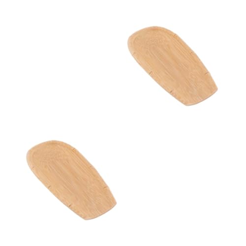 Hemobllo 2pcs Natural Tea Scoop Tea Shovel for Home Office Flour Nuts Fine Workmanship