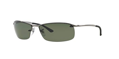 Ray-Ban mens Rb3183 Rectangular Sunglasses product thumbnail 10