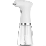 Dispensador de aceite eléctrico libre de vidrio ABS PET Cooking(Blanco)