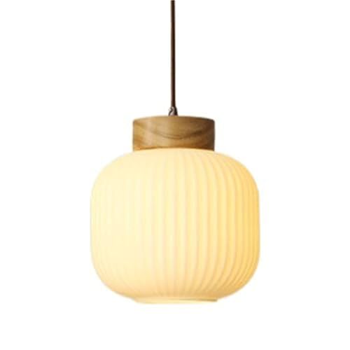 Suspension lanterne antique verre E27 pour embellir le couloir