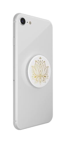 Image of PopSockets Adhesive Phone Grip, Holder, Phone Stand, Gold - Golden Prana
