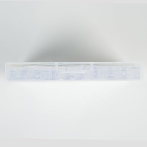 URAQT Self Adhesive Cable Tidy Wire Clips, 40 Pcs Cable Management Wall Cable Clips, Strong Viscous Transparent Cable Organizers for Home, Office, Car, Decoration Hanging, Fairy Light, Etc. - Image 11