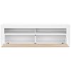 Comifort-AP84BS–Mueble-TV-Salon-Moderno-Mesa-Television-Colores-Blanco-BlancoRoble-Roble-Medidas-160x35x50-Cm-BlancoRoble Comifort-AP84BS–Mueble-TV-Salon-Moderno-Mesa-Television-Colores-Blanco-BlancoRoble-Roble-Medidas-160x35x50-Cm-BlancoRoble