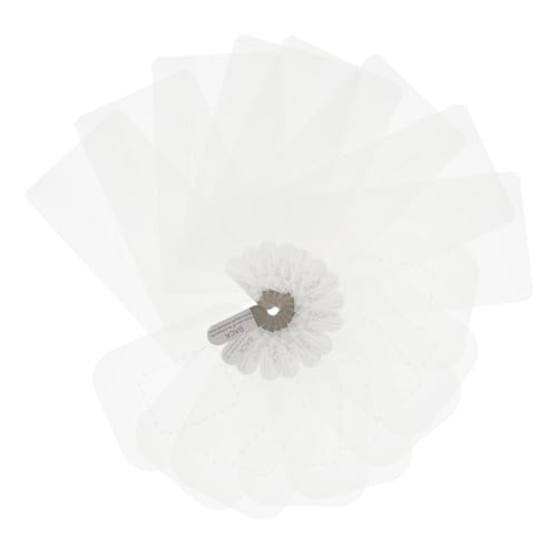 CLISPEED 16pièces Film Électrostatique Transparent pour Caméra De Tableau De Bord Autocollants Adhésifs pour Pare-Brise Rayures Et Installation Facile