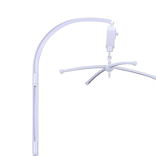 Mobile pour lit bébé Qianly avec support stable de 66 cm pour éviter les chutes d'objets