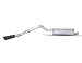 Gibson Performance Black Elite Cat-Back Single Exhaust System, Stainless