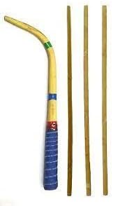 Dhol Drum Sticks 1 Dagga and 3 Non Grip Tilli Set - Punjabi Roots