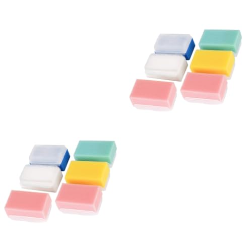 PLAFOPE 2セット ボ ラバー 赤ちゃん用 触覚感覚トレーニング バスブラシ スポンジ 6個×2 ランダム