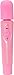 Pure Love 9” Silicone Vibrating Wand and Personal Massager, Pink Color, Adult Sex Toy, Body Massager