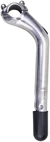 WEEROCK Bike Stem 220mm*25.4mm Aluminum Alloy Gooseneck Shape Bicycle Stem,Slive