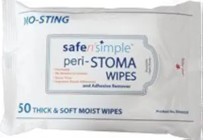 Peri-Stoma Adhesive Remover Wipe, 5/Package