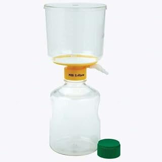 CELLTREAT Scientific Products 229704 Sterile Filter System with PES Membrane, 1000 mL, 0.45 µm, 90 mm; 12/cs