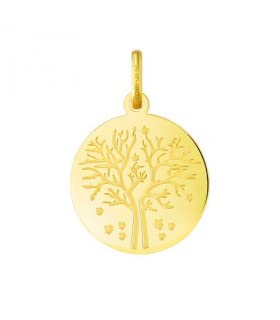 Médaille Arbre de Vie Or AUTOMNE Argyor : le symbole éternel des liens sacrés de votre famille