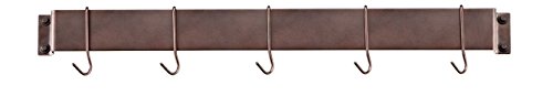 Cuisinart Chef's Classic 33-Inch Bar-Style Wall-Mount Pot Rack, Oil-Rubbed Bronze