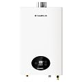 CAMPLUX Climatech 3 Tankless Water Heater Gas, 65,000 BTU Natural Gas Tankless Water Heater Indoor, Tankless Gas Water Heaters 2.64 GPM, CX264, White