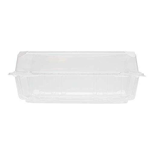 Karat Fp-Hc99Pet-1C 9''X 9'' Pet Hinged Containers (Case Of 200) #TOP1
