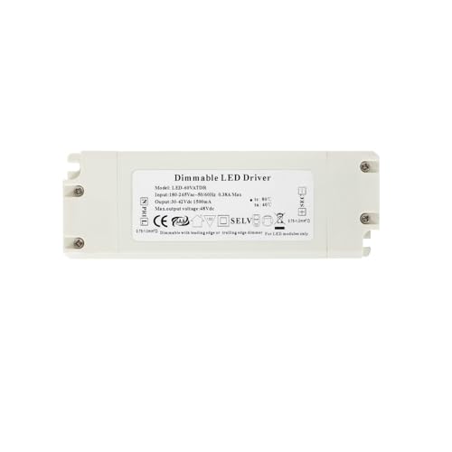 Driver TRIAC 220V 240V dimmable transformateur LED 65W 1500mA courant constant