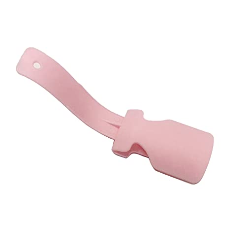 TONIJAWES 4Pcs Chausse-Pied en Plastique,17.5cm*5cm,Chausse Pied Petit,Pratique à Accrocher Portable De Voyage, pour Hommes, Femmes, Enfants, Parents, Grands-pères (Rose) Cover