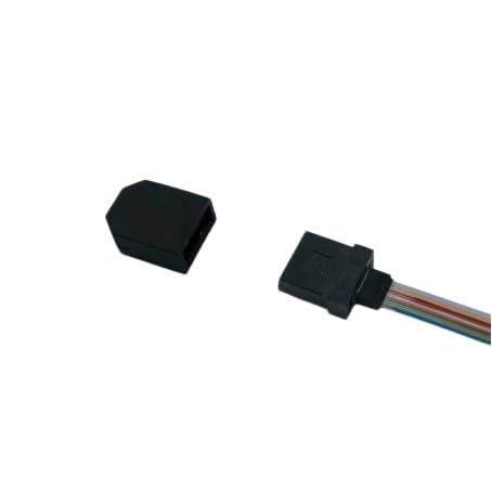 Evite averías con la tapa antipolvo MT negra para cable de fibra