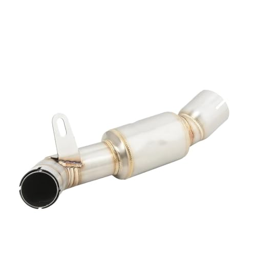 Tuyau d'échappement slip-on 51 mm pour moto et silencieux avec lien central