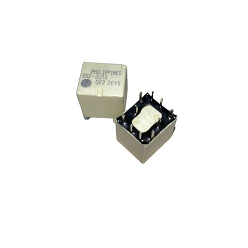 Relais EX2-2U1 12V 10 broches DIP miniature automatique pour circuit imprimé