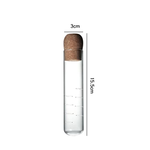 Yardwe Copo De Chá De Vidro Infusor De Chá De Tubo De Ensaio Recipiente De Chá Solto Chá e Infusor C