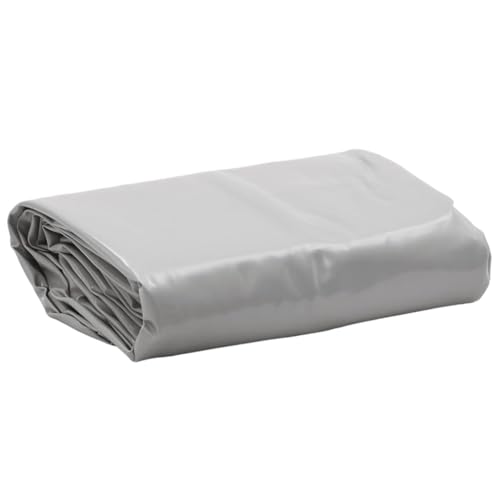 Bâche gris 1,5x2 m 650g/m² avec œillets pour protection extérieure