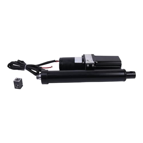 Image of HOLDWELL 12V 10'' 25A Hydraulic Motor Heavy Duty Electric Linear Actuator 2300lbs Compatible with Dump Trailers, Lift Tables, Solar Tracking System, Wheelchair Lift