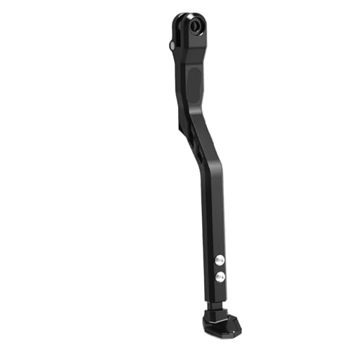 ONLYTHIS Caballete para Bicicleta Soporte for Bicicleta, Soporte Trasero de aleación de Aluminio, Longitud Ajustable, Soporte Lateral for Bicicleta para Bicicletas De Carretera(Black)