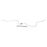 TRQ Rear Right Brake Hose Compatible with 2002-2008 Dodge Ram 1500